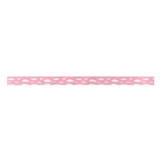 CDH Awareness Ribbon Pink Clouds Satinband