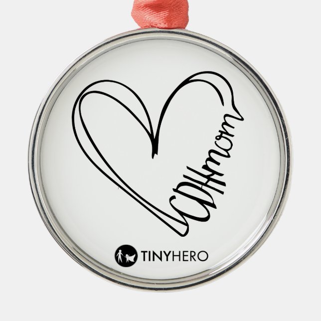 CDH Mama Ornament Aus Metall (Vorne)