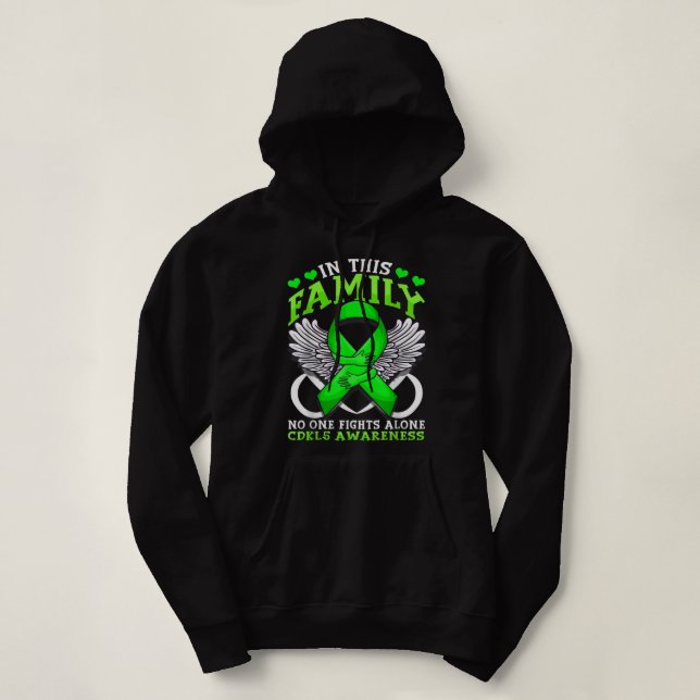 CDKL5 Sensibilisierung für epileptische Enzephalop Hoodie (Design vorne)