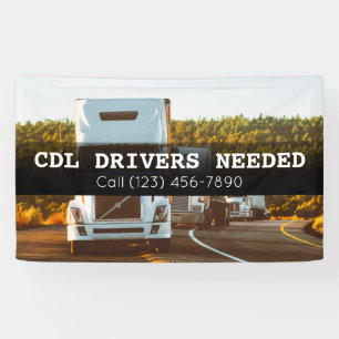 CDL-Treiber benötigen Business-Banner Banner