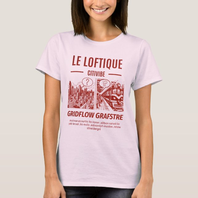CDleloftique T-Shirt (Vorderseite)
