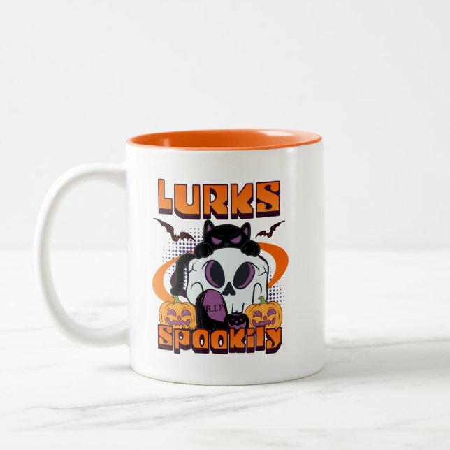 CDlurksspookily Zweifarbige Tasse (Links)