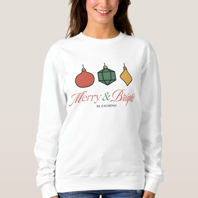 CDmerryandbright Sweatshirt (Vorderseite)