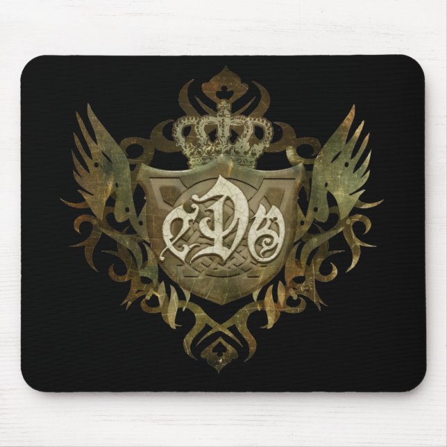 CDO-, BROWN-SCHILD-MAUSUNTERLAGE MOUSEPAD (Vorne)