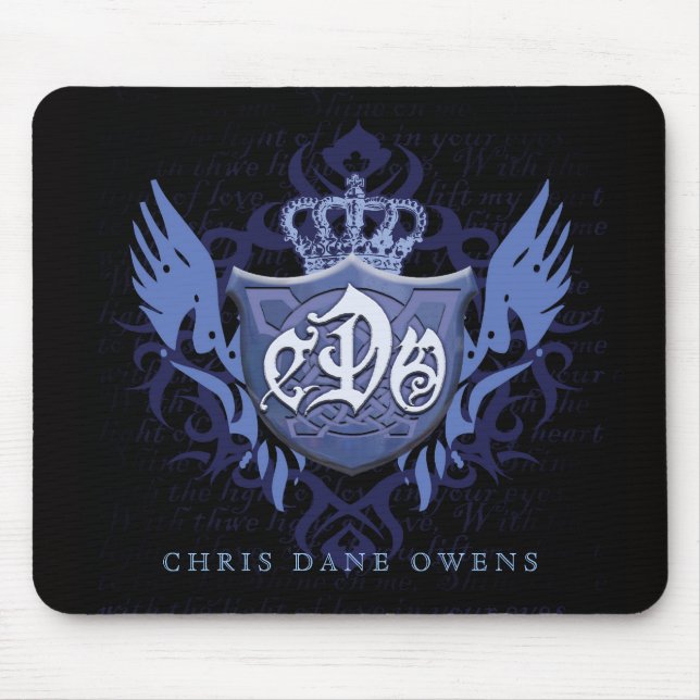 CDO - Krone u. Schild - Mausunterlage Mousepad (Vorne)