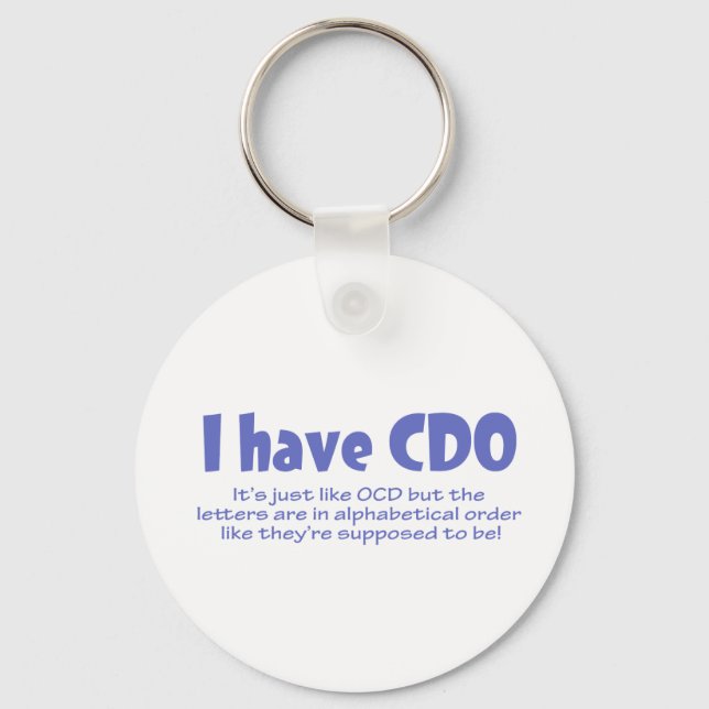 CDO SCHLÜSSELANHÄNGER (Vorderseite)