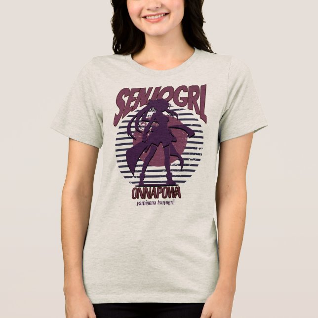 CDsenjogrl Tri-Blend Shirt (Vorderseite)
