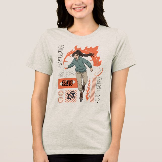 CDsktjapn Tri-Blend Shirt (Vorderseite)