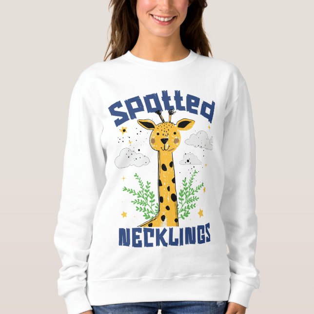 CDspottednecklins Sweatshirt (Vorderseite)