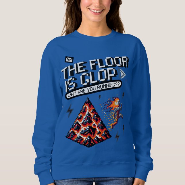 CDthefloor Sweatshirt (Vorderseite)