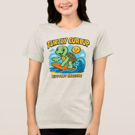 CDturtlycurlup Tri-Blend Shirt