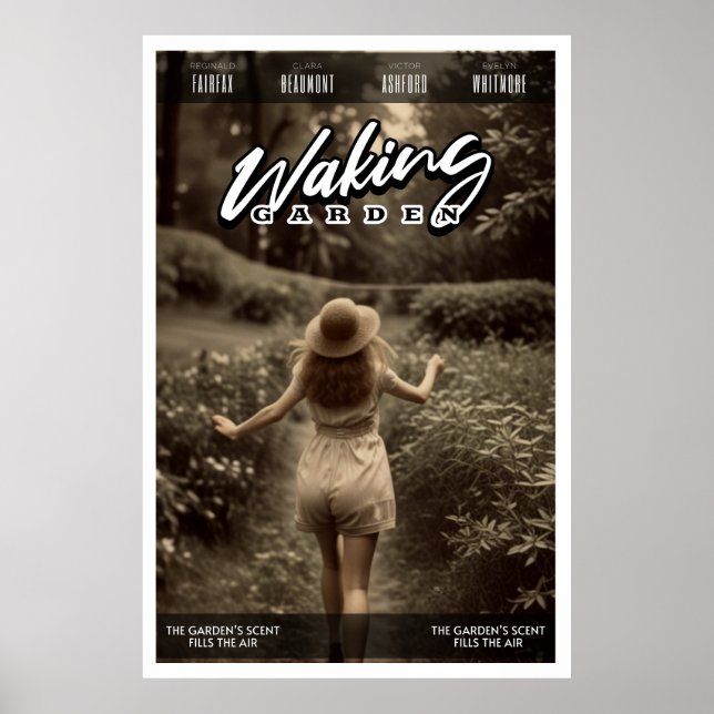 CDwalkinggarden Poster (Vorne)