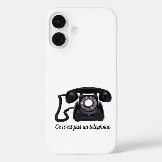 Ce n'est pas un téléphone Case-Mate iPhone hülle (Rückseite)
