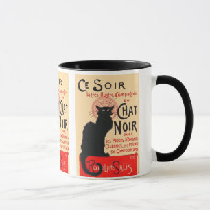 Ce Soir Le Chat Noir, Théophile Steinlen Tasse