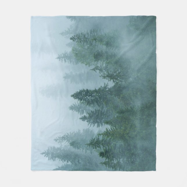 Ceahlau Nationalpark Cold Morning. Fleecedecke (Vorderseite)