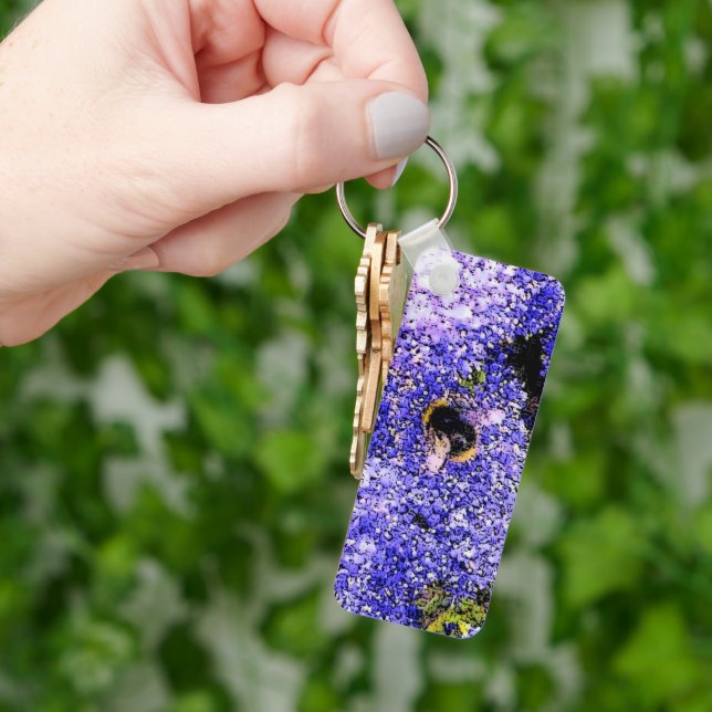 Ceanothus-Blume Schlüsselanhänger (Hand)