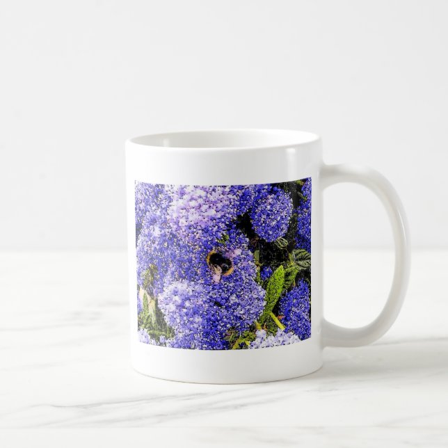 Ceanothus Spring Blume Bee Tasse (Rechts)
