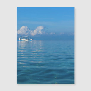 Cebu Beach auf den Philippinen Magnetkarte