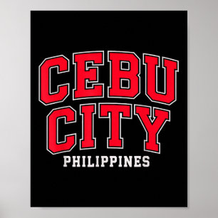 Cebu City Ph Pinoy Philippinen Philippinische Männ Poster