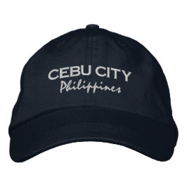 Cebu City Philiippines Baseball Hat Bestickte Baseballkappe
