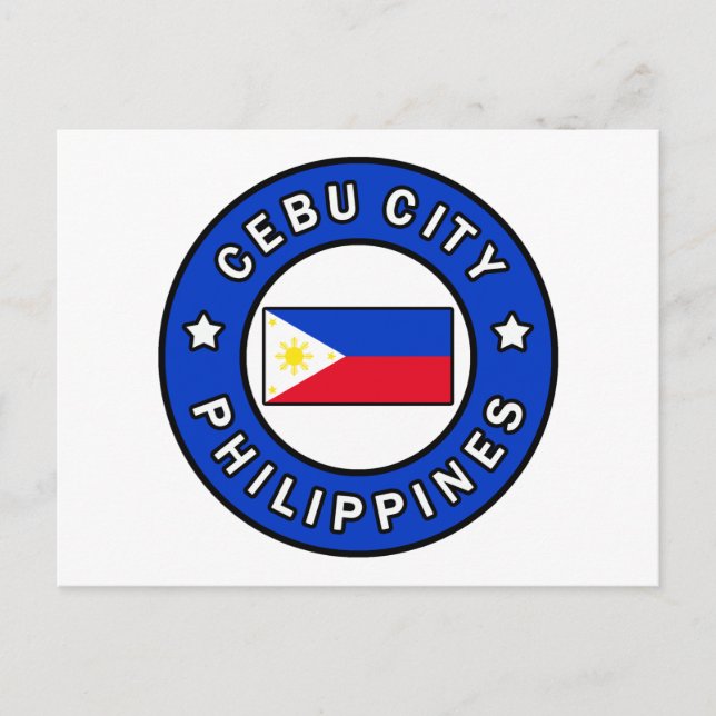 Cebu City Philippinen Postkarte (Vorderseite)