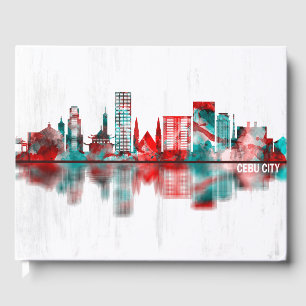 Cebu City Philippines Skyline Gästebuch
