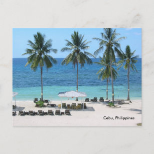 Cebu, Philippinen Postkarte
