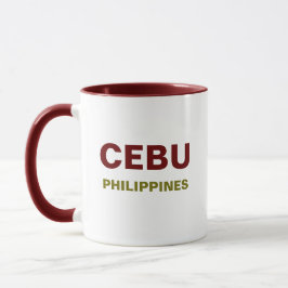 Cebu Philippines Coffee Tasse