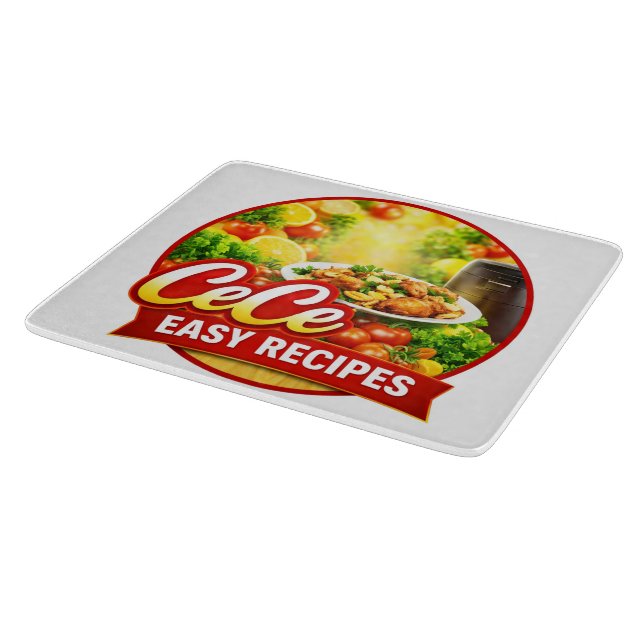 Cece Easy Recipe Schneidbrett Schneidebrett (Ecke)