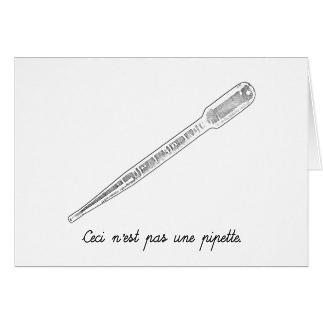 Ceci N'est Pas Une Pipette (Vorderseite (Horizontal))