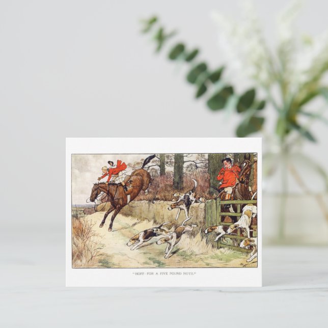 Cecil Aldin Postkarten (Stehend Vorderseite)