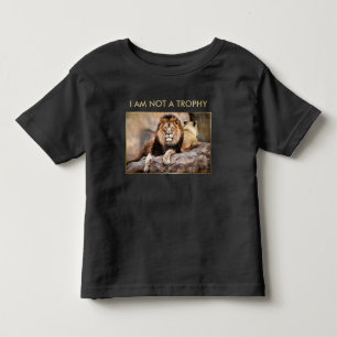 Cecil the Lion Ich bin keine Trophäe Kleinkind T-shirt