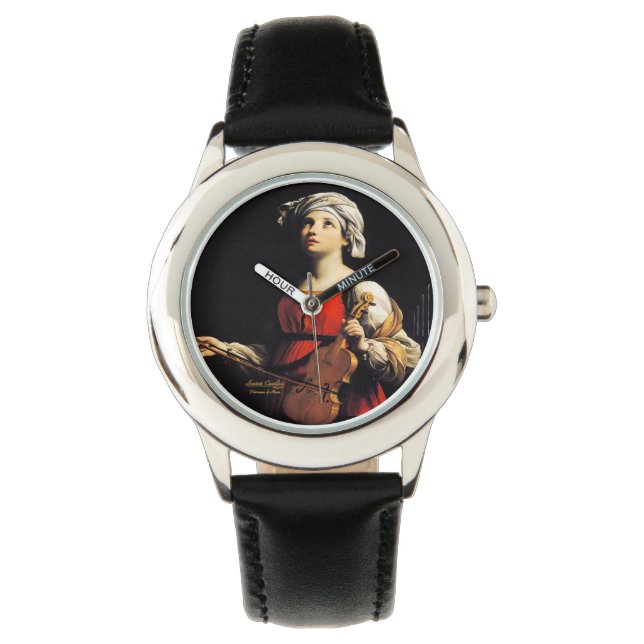 Cecilia Gönnerschaft zur Musik Armbanduhr (Vorderseite)