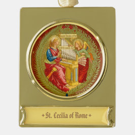 Cecilia von Rom (SNV 36) Banner-Ornament Gold