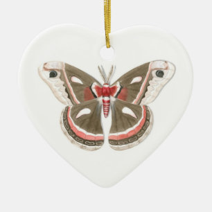 Cecropia Moth Ornament