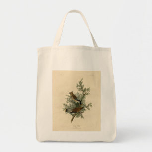 Cedar Bird, Cedar Waxwing Audubon Birds of America Tragetasche