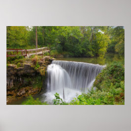 Cedar Cliff Falls, Cedarville, Ohio Poster