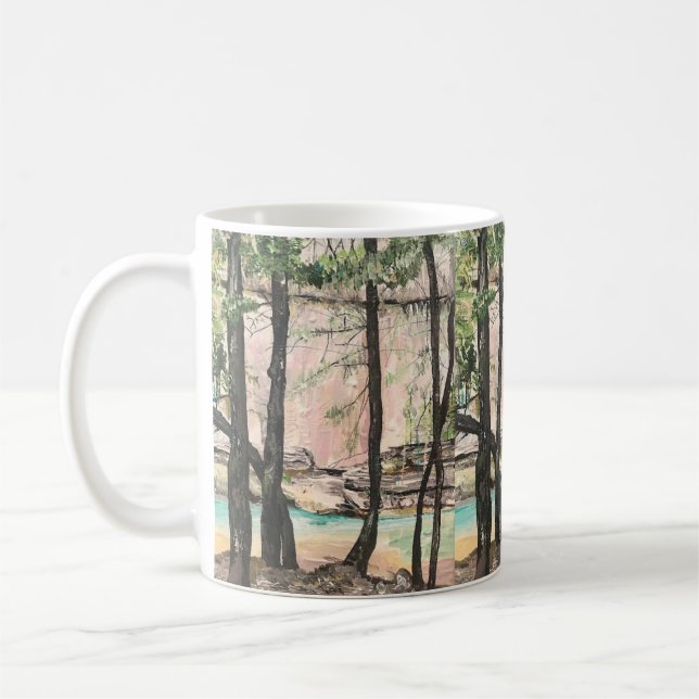 Cedar Falls Trail, Hocking Hills  Kaffeetasse (Links)