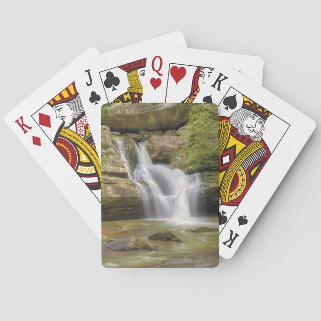Cedar Falls Wasserfall Spielkarten (Rückseite)