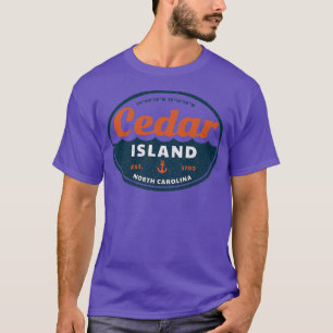 Cedar Island, NC Sommerurlaub T-Shirt