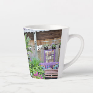 Cedar Key Patio Latte Tasse