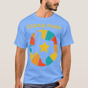Cedar Park Texas Vintag beängstigend Souvenir 1 T-Shirt