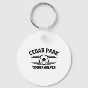 Cedar Park Timberwolves Fußball Ll 2025 Schlüsselanhänger