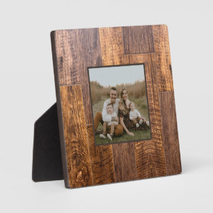 Cedar Planks   rustikales Holzkornmuster Fotoplatte