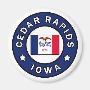 Cedar Rapids Iowa Magnet