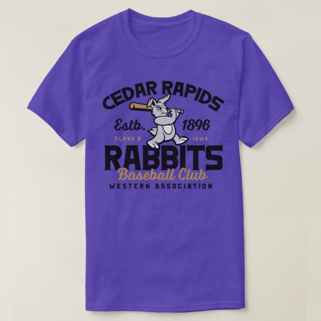 Cedar Rapids Rabbits T-Shirt (Design vorne)