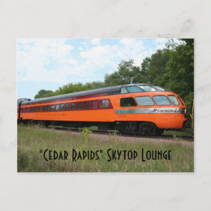 "Cedar Rapids" Skytop Lounge Postkarte