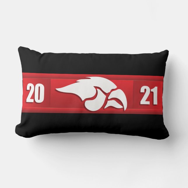 Cedar Springs Red Hawks #2 Lendenkissen (Vorderseite)