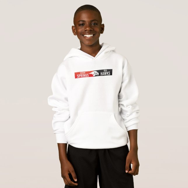 Cedar Springs Red Hawks #3 Hoodie (Vorne ganz)
