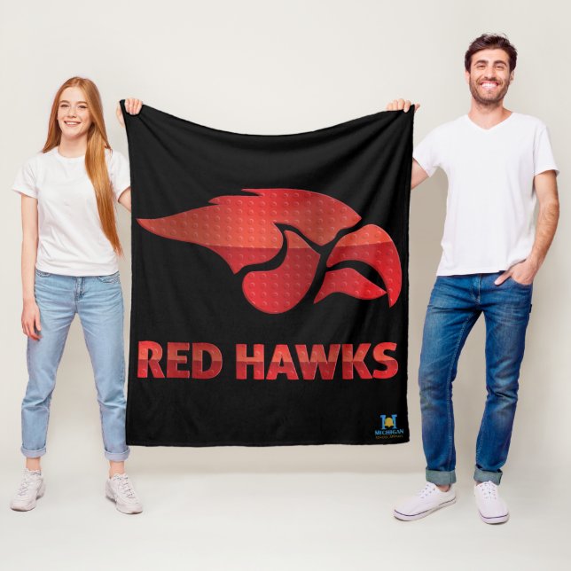 Cedar Springs Red Hawks #5 Fleecedecke (Beispiel)